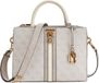 Ginevra Logo Elite Satchel Sac à main femme - Stone Logo
