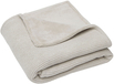Jollein Baby Deken Ledikant 100x150cm Basic Knit - Nougat/Fleece
