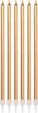 Folat Kaarsenset Brons Metallic 15 cm - 16 stuks