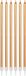 Folat Kaarsenset Brons Metallic 15 cm - 16 stuks