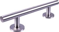Aidapt RVS steungreep - Geborstelde afwerking 48 cm - Zilver