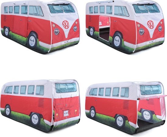 VOLKSWAGEN camper kids tent rood