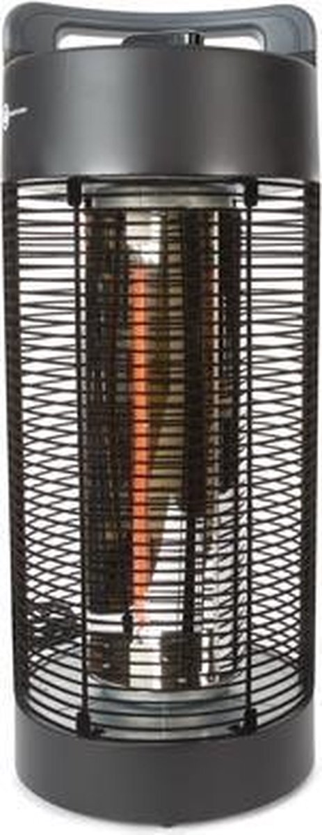 Perel terrasverwarming Patio heater - Cilindervormig tafelmodel - 1200W - IPx4 - Spatwaterdicht