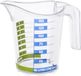 Rotho Maatbeker 0,15L Domino Blauw Kunststof