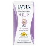Lycia 20 Wax Strips for Legs and Body - Pack of 12
