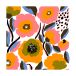 Marimekko Serviettes Roserium 33x33 cm, Lot de 20 White