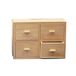 RAYHER 62380000 commode en bois FSC Mix Credit, 15 x 20 x 7 cm, 4 tiroirs, marron