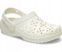 Crocs Classic Floral Cut Out - Kinderschoenen - Krijt - Maat 29-30