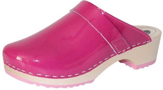 - BigHorn 6006 Fuchsia Lak Clogs Dames 36