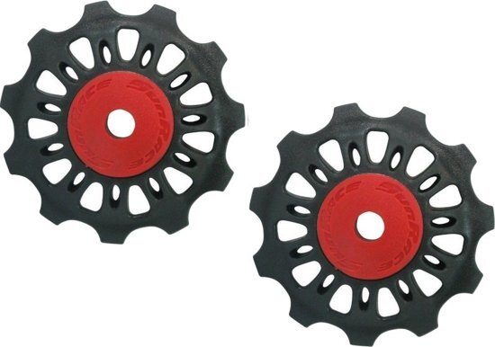 - derailleurwieltjes 11 tanden 9V/10V/11V 2 stuks zwart