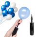Pompe à air, double piston, pompe à main pour ballons, noir