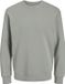 JACK & JONES Star basic sweat crew neck regular fit sweatshirt katoenmengsel met O-hals - grijs