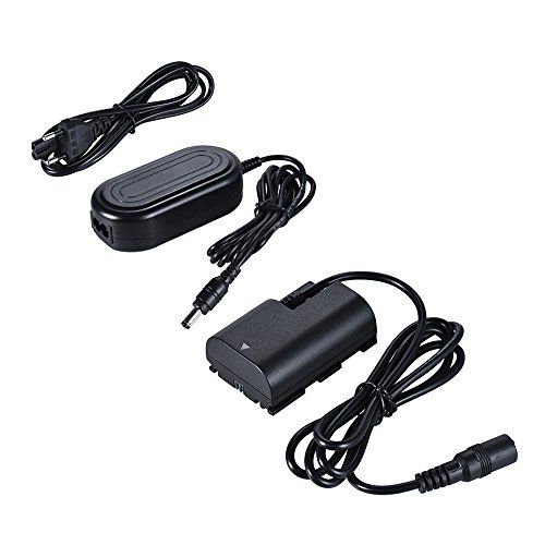 Andoer ACK-E6 voeding LP-E6 LP-E6N DC-koppeling Dummy batterij adapter camera oplader voor Canon EOS 5DS 5DS R 5D Mark II III IV 60D 60Da 6D 70D 7D 7D Mark II 80D DSLR