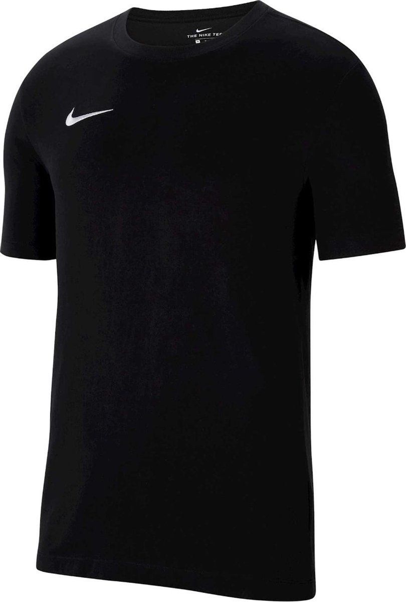 Nike Dri-FIT Park Sportshirt Heren - Black/White - Maat M