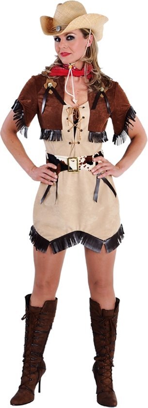 Magic by freddy Texas Cowgirl kostuum Carnavalskleding dames maat S (36)