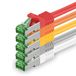 1aTTack.de Cat.7 netwerkkabel 1,5 m - 5 kleuren 01-5 stuks - Cat7 Ethernet-kabel Netwerk Lan-kabel ruwe kabel 10 Gb s S-FTP PIMF set patchkabel met Rj 45-connector Cat.6a