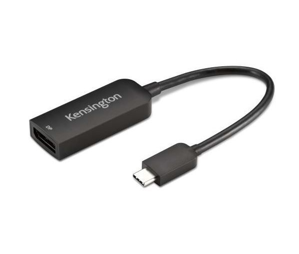 Kensington CV5000DP USB-C naar DisplayPort 1.4 Adapter - 4K/8K - Zwart