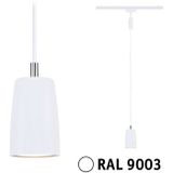 Paulmann 95626 URail Pendelarmatuur GU10 max. 10W dimbaar 230V signaal wit railsysteem - lamp vrij te kiezen
