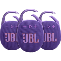 JBL Clip 5 - Paars - 3 stuks