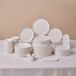 Karaca Stream Bomo - 53-Delig Serviesset – 12 Personen – New Bone – Luxe Wit Servies