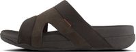 FitFlop Freeway™ III Textile Heren Slippers - Chocolate