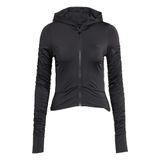 Adidas Originals Ruched Track Top Black
