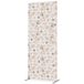 Foya Paravent Textile Déco Fleurs Double Face