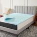 LUCID Gel memory foam, 5,1 cm matrasoplegger, schuim, Twin XL
