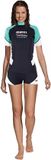 Mares Thermo Guard 0.5 She Dives Dames Uv-werend T-shirt Met Lange Mouwen Zwart XS
