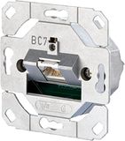 Metz Connect 130C371200-I Netwerkdoos Inbouw (in muur) CAT 6A 1 poort Metaal