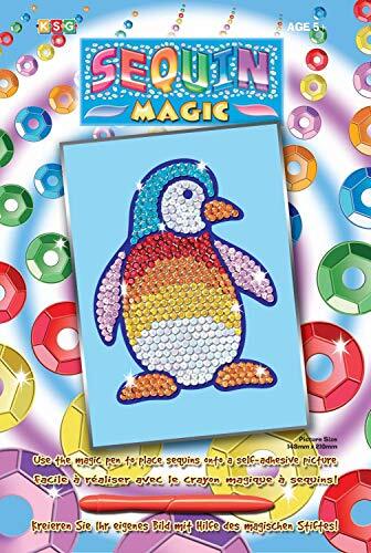 KSG Mammut 8120901 - Sequin Art Magic - Jonge Hond Sequin Art Magic, 21 x 14,8 cm Pinguin