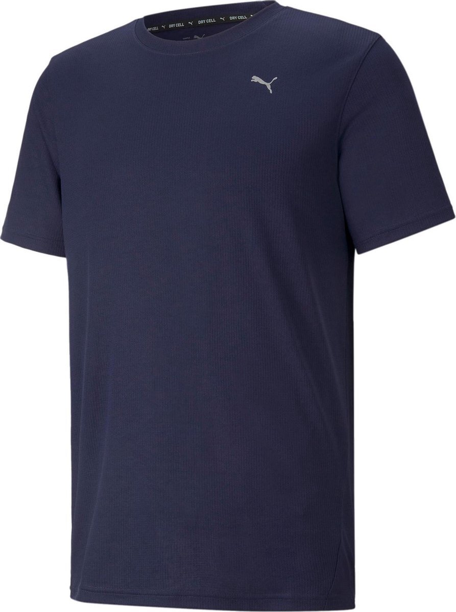 PUMA Puma Performance Sportshirt - Maat L - Mannen - navy