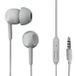 Thomson 132481 Headset Bedraad In-ear Oproepen/muziek Grijs
