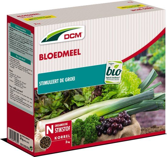 DCM Bloedmeel 3kg - 5413448127652