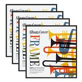 Americanflat Brooklyn Portrait Collection Albumlijst - Zwart - Set van 4