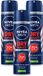 Nivea Men Dry Impact Déodorant Spray 72H 3x150ml