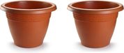 Forte Plastics Pots de fleurs - 3 pièces - Ø 45 cm - Terre cuite