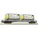 Fleischmann 6660126 N containerwagen van de AAE