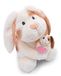 NICI Knuffeldier, zacht pluche, konijn, 20 cm, met kind konijn 6 cm, beige, schattig pluche dier om te knuffelen en te spelen, voor kinderen en volwassenen, cadeau-idee - 62841