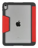 Mobilis 062008 Flip Case for 11" Apple iPad (10th & 11th Gen) - Black/Red/Transparent