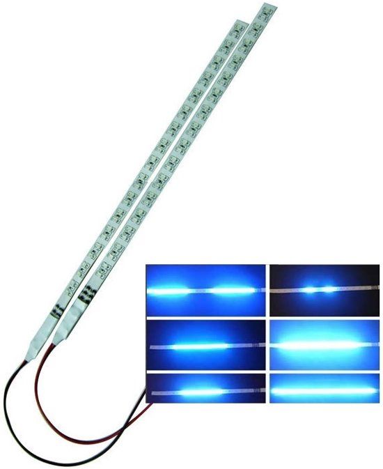 ABC-LED LED strip - EFFECT - 30 cm - Blauw - 12v - knight rider
