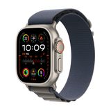 Apple Watch Ultra 2 49mm Titane - OLED, 4G, GPS - Bande Bleue