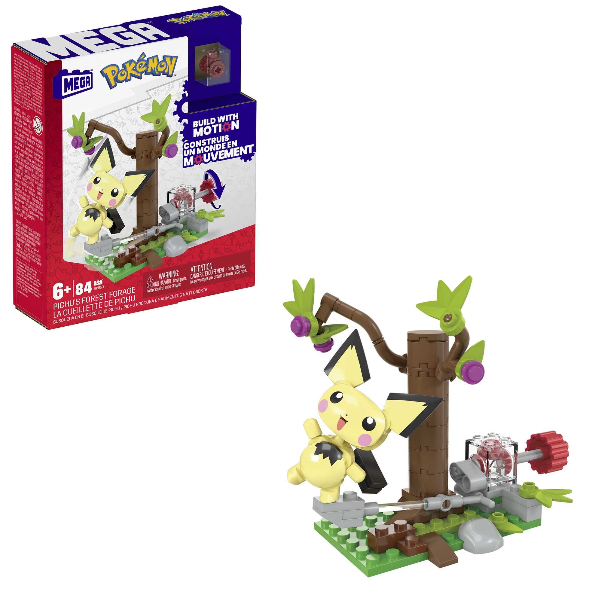MEGA Pokémon Pichu's Forest Forage Building Set