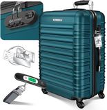 KESSER® Reiskoffer 84L Koffer - Trolley op wieltjes met Cijferslot, bagageweger en bagagelabel