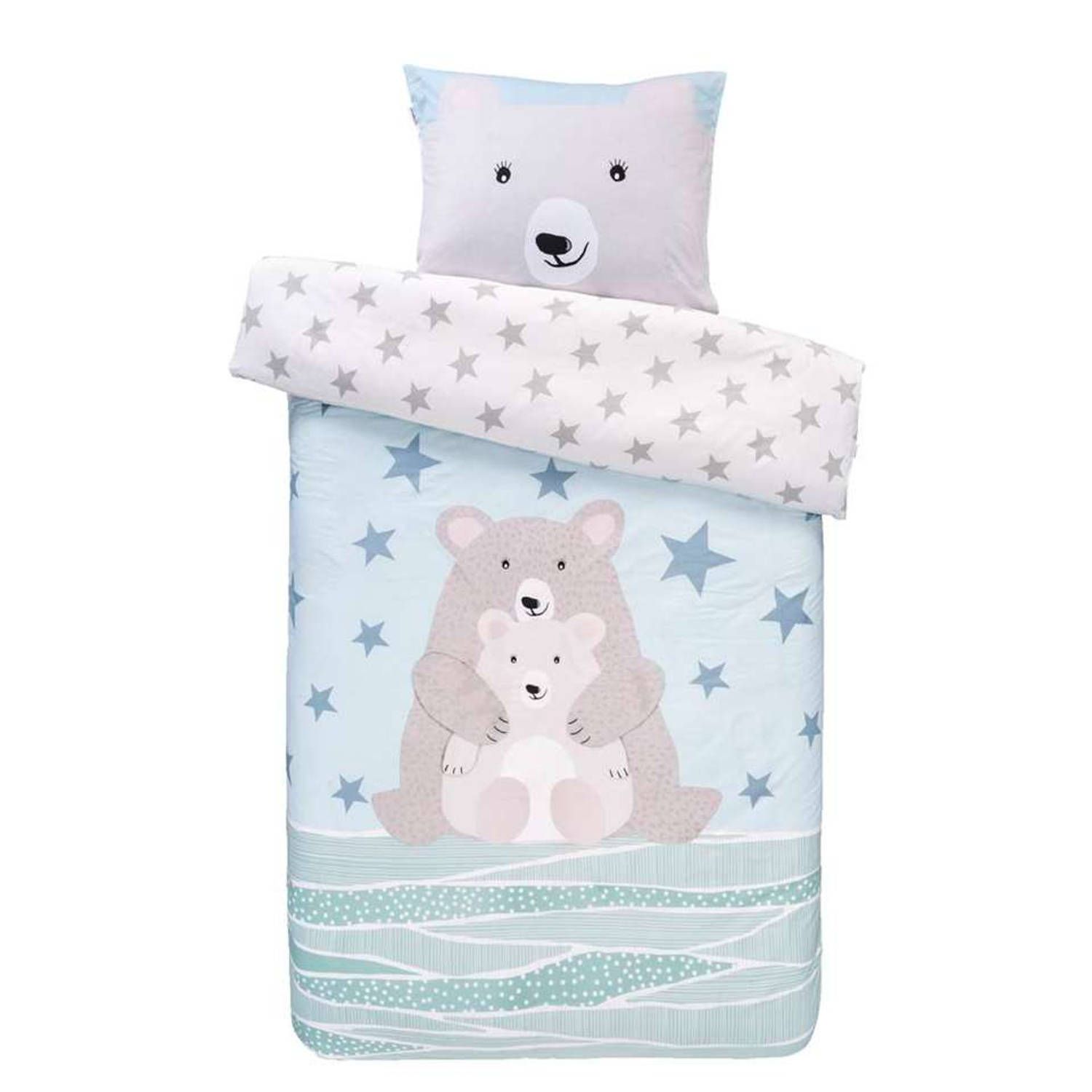 Covers & Co Counting Stars Dekbedovertrek Blauw 140x220cm