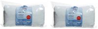 Merkloos / Sans marque Decoris Sneeuwdeken - 3x stuks - wit - 600 x 45 cm - polyester