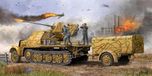 Trumpeter 01526 Model Kit Duits 3,7 cm Flak 37 op Canon zelfrijdende SD. KFZ. 7/2 Late versie