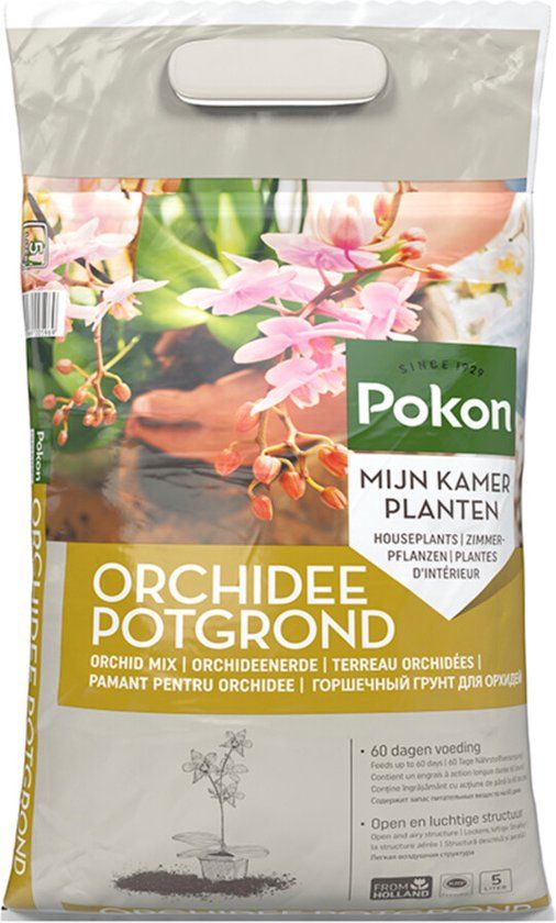 Pokon Orchidee Potgrond - 5l - RHP - 60 dagen voeding