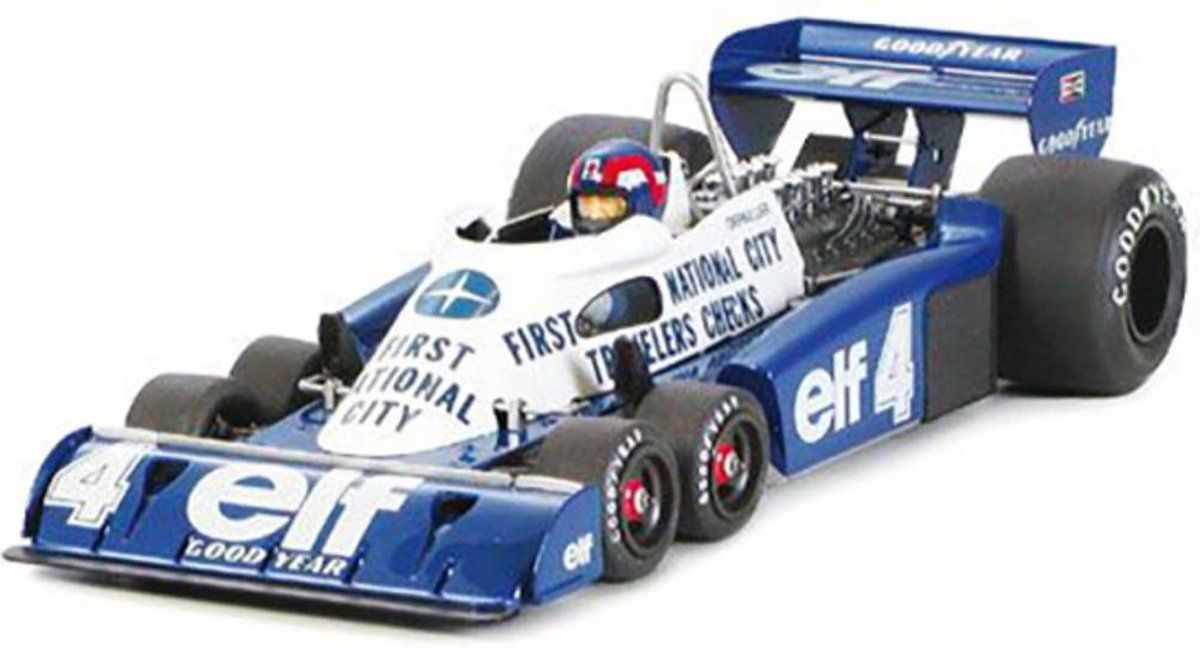 Tamiya Tyrrell P34 Six Wheeler Monaco GP77 Auto (bouwpakket) 1:20