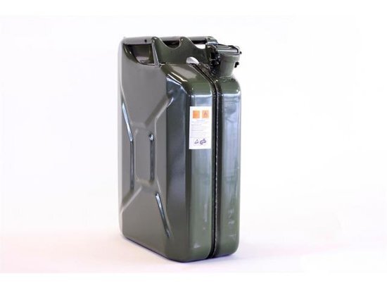 Hunersdorff Jerrycan groen metaal 20 liter